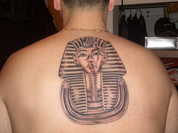 Татуировка Тутанхамон.